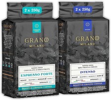 Explore Coffee Flavors: 1kg Italian Ground Coffee, Arabica-Robusta Mix 23.99 per kilo