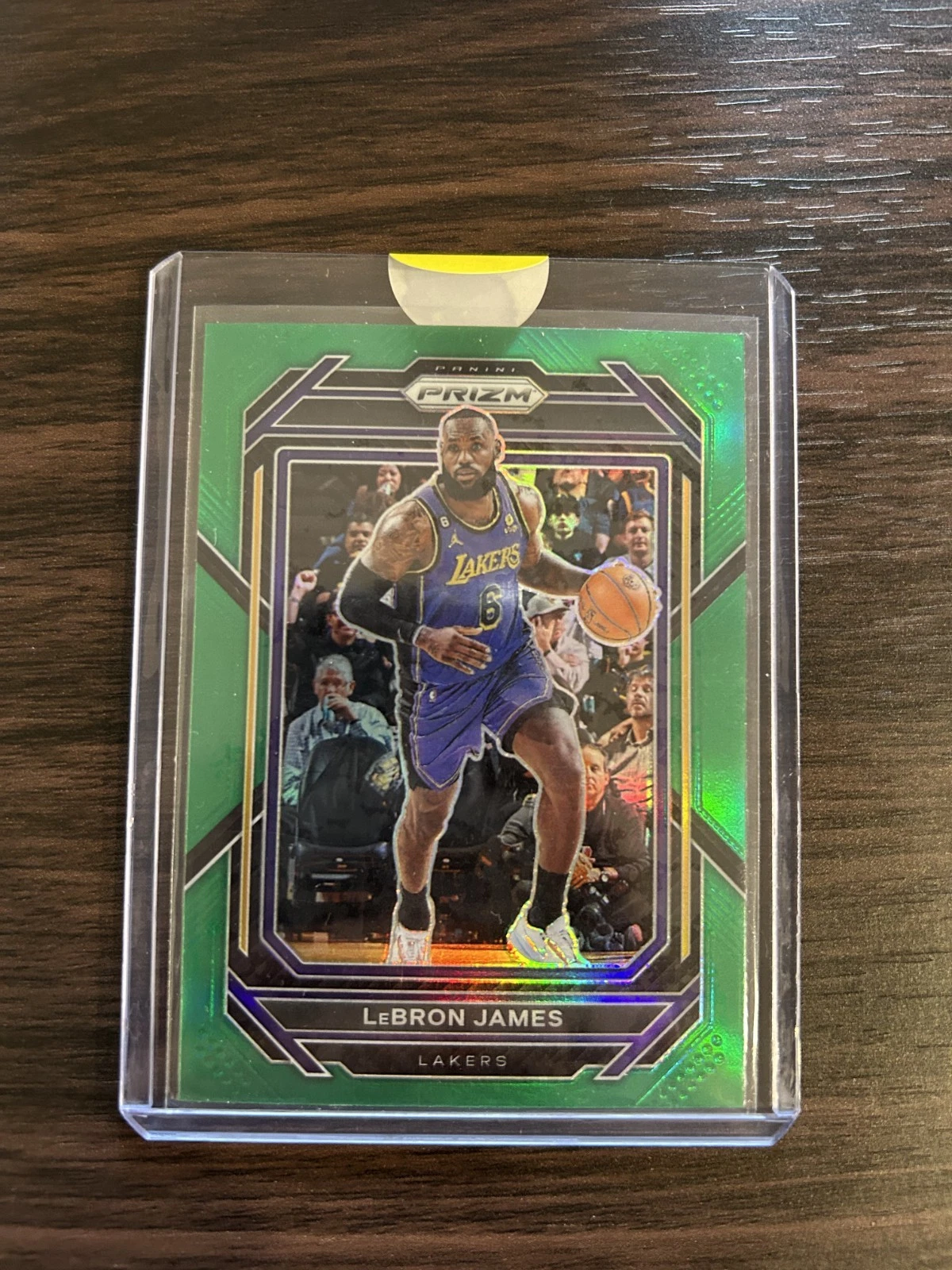2022-23 Panini Prizm - LeBron James #134 Green Prizm