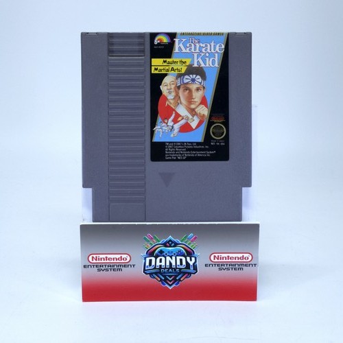 The Karate Kid Nintendo NES Video Game Cart Tested