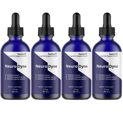 Neuro Dyne Memory Health Supplement, Mental Energy Support Genuine 4 Bottles