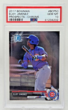 2017 Bowman Chrome ELOY JIMENEZ RC Rookie Baseball Card PSA 10 GEM MINT