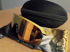 Oakley Resistor Youth Fit Sunglasses Matte Gold Prizm, Patrick Mahomes Edition