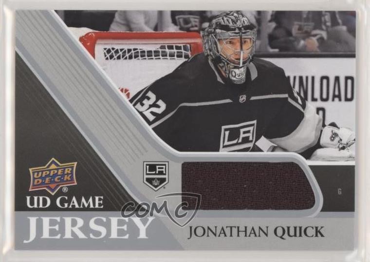 2020-21 Upper Deck UD Game Jersey Jonathan Quick #GJ-JQ 08cn
