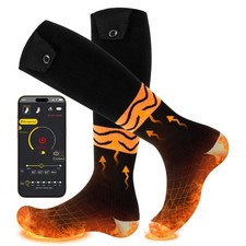 Heated Socks for Men Women, with APP Control, Washable Winter Foot Warmer Soc...