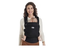 Momcozy Baby Carrier - Ergonomic, Cozy and Lightweight Carrier for 7-44lbs Black