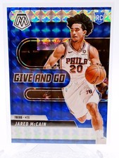 2024-25 Panini Mosaic - Give and Go Jared McCain #5 Mosaic Prizm (RC)