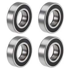 4 x 60/22-2RS Deep Groove Ball Bearings Z2 22x44x12mm Double Sealed Chrome Steel