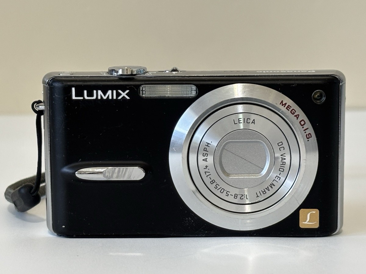waku パナソニック PANASONIC DMC-FX9 Panasonic LUMIX DMC-FX9 6.0MP Digital Camera - Black for sale