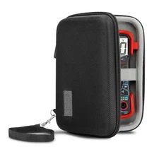 USA Gear Digital Multimeter Case Fits AstroAI AM33D, Innova 3320 (Black)