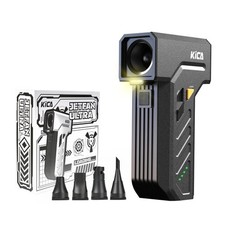 KiCA Jet Fan Ultra Electric Air Duster 130000 RPM Cordless Black