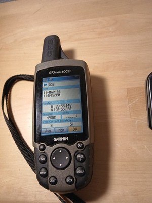 Garmin GPSMAP 60CSx Handheld GPS Navigator Color Screen w 1GB SD +