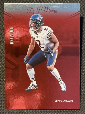 2024 Panini Prestige DJ Moore #51 Red Xtra Points /999 Bears
