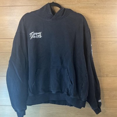 TommyInnit Influencity Hoodie Black Sweatshirt Men s XL