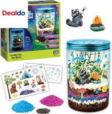 Grow 'N Glow Terrarium Kit - Educational Science Kits, Kids Gifts for Boys and G