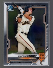 2021 Bowman Chrome Prospects #BCP-18 Hunter Bishop