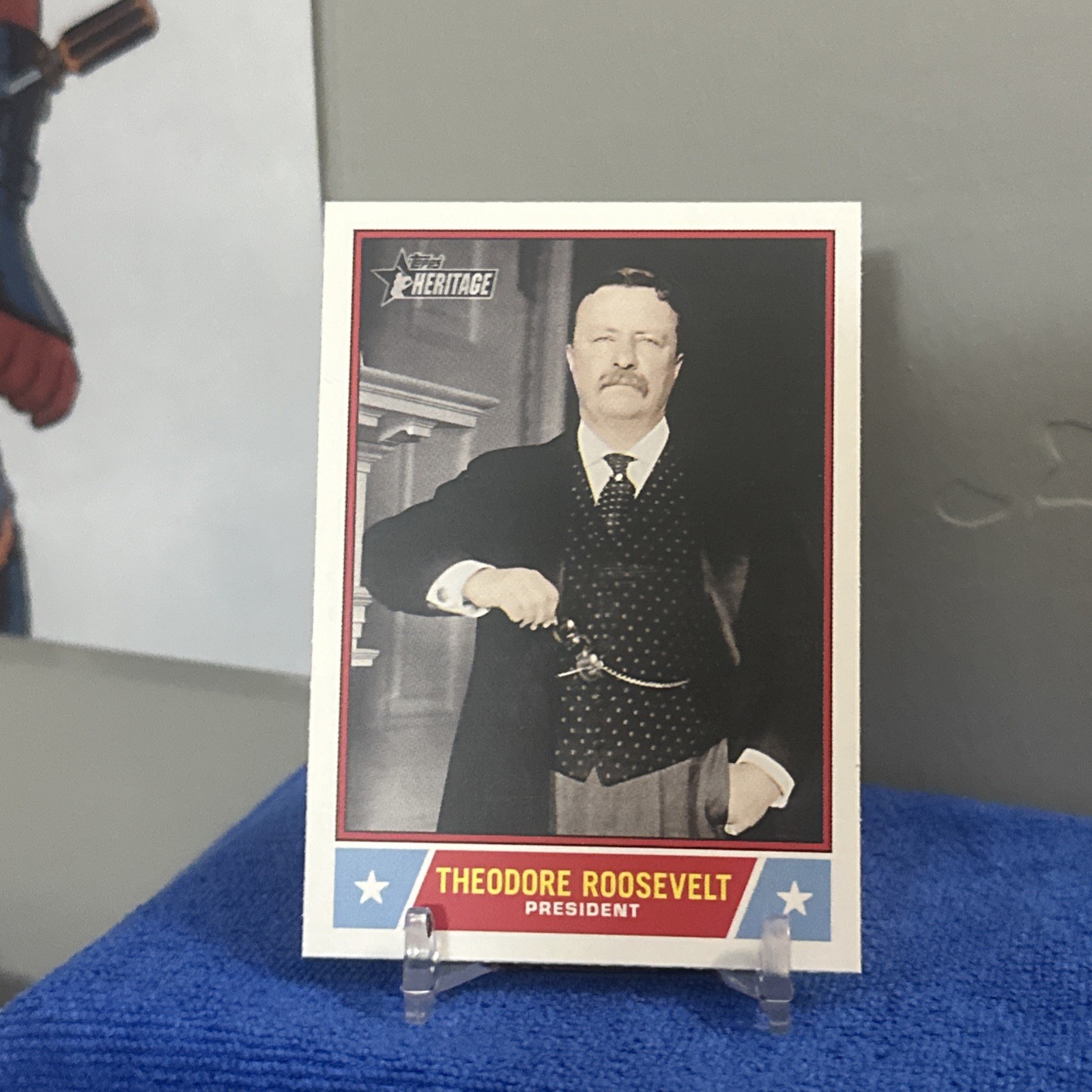 Theodore Teddy Roosevelt 2025 Topps Heritage #NS-22 Notable Americans Insert