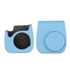 Portable Instant Camera Case Bag Holder PU Leather With Shoulder Strap