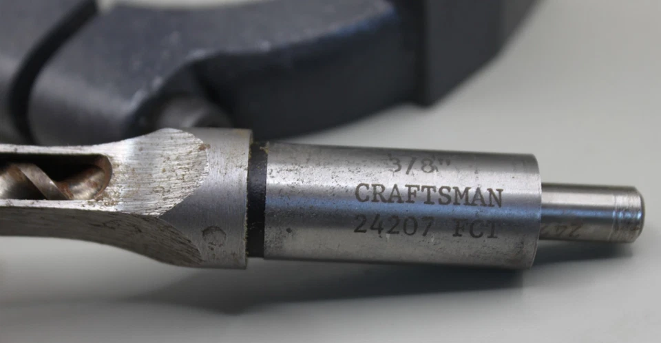 Sears Craftsman Mortising 3/8" Bit Chisel with Drill Attachment - Image 2 of 4