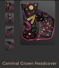 New Scotty Cameron Carnival Crown Headcover Mardi Gras 2026 Cover