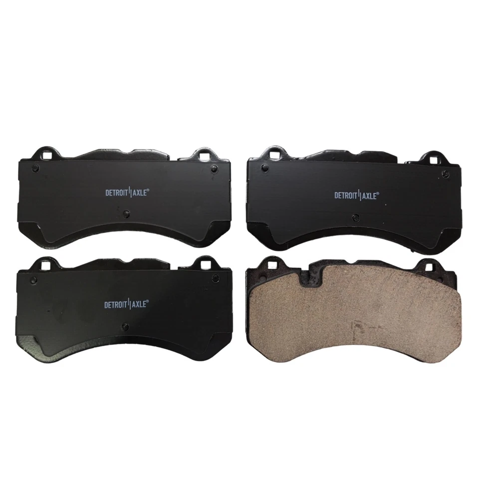 Front Ceramic Brake Pads w/Hardware for 2007-2009 Mercedes-Benz CLS63 SL65 AMG - Image 3 of 4