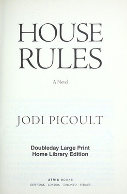 House Rules Jodi Picoult