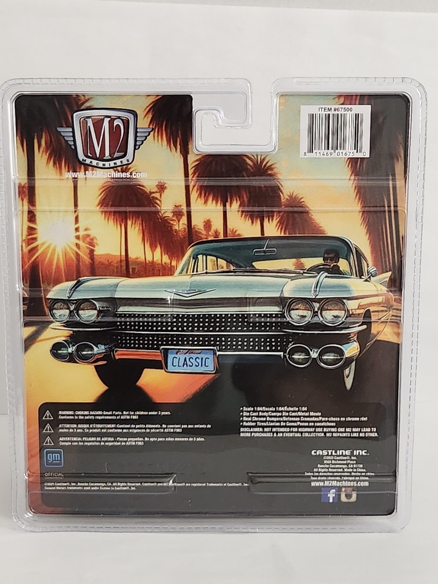 M2 Machines 59 Cadillac Series 62 R14 Auto-figs Diorama 1/64 | eBay