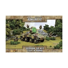 Warlord Konflikt German Mini SD.KFZ 234/X Puma New
