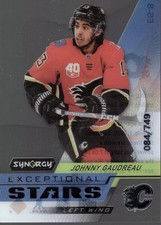 2020-21 Synergy Exceptional Stars #ES8 Johnny Gaudreau /749 - HKY