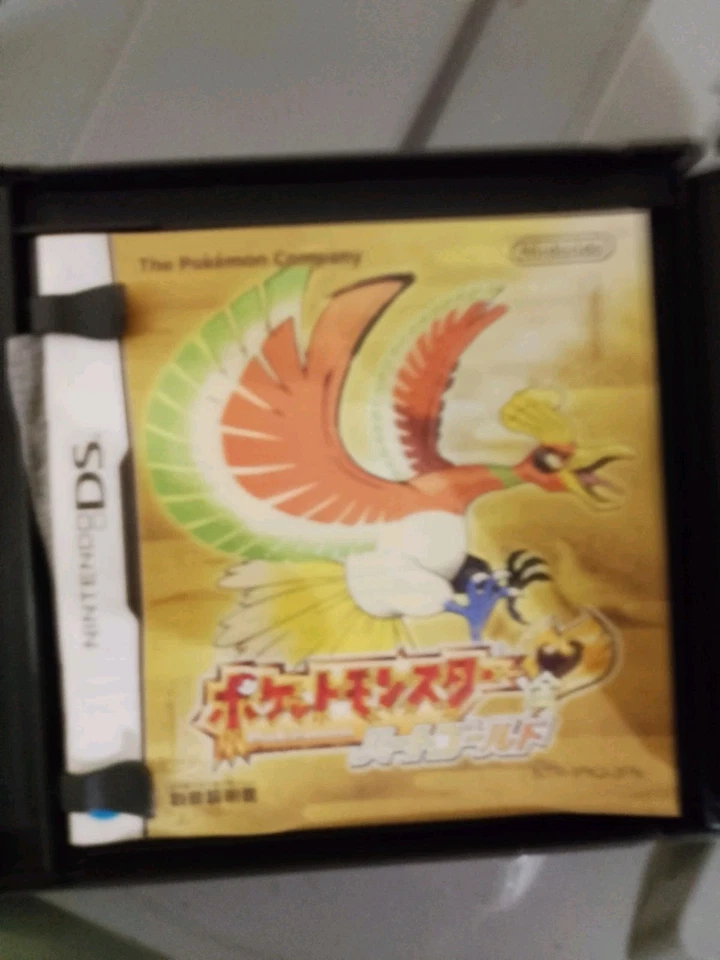 pokemon Pokémon HeartGold gold DS JAPAN NTSC J Version BOX & MANUAL ONLY! - Image 3 of 3