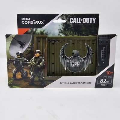 Mega Construx Cod Call of Duty Jungle Satcom Armory Building Set New Sealed Rare