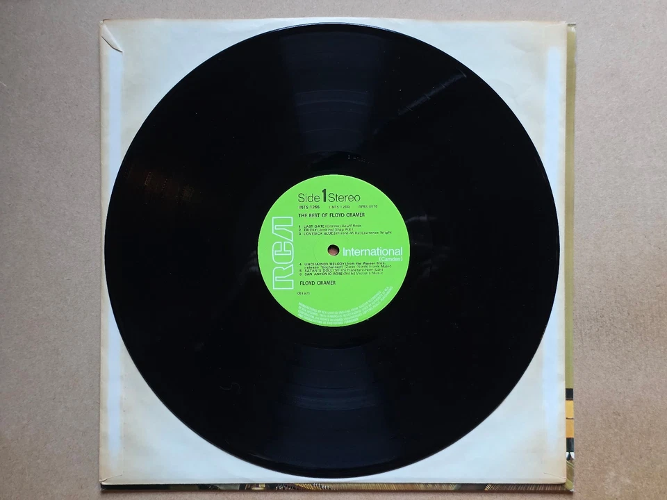 Floyd Cramer ‎– The Best Of Floyd Cramer LP Near Mint condition - Image 3 of 4