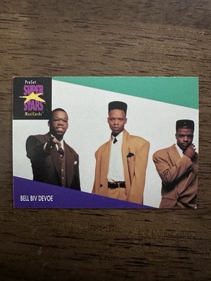 Pro Set SuperStars MusiCards Bell Biv Devoe #110 Original Trading Card