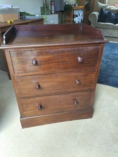 Small Antique Chest Of Drawers