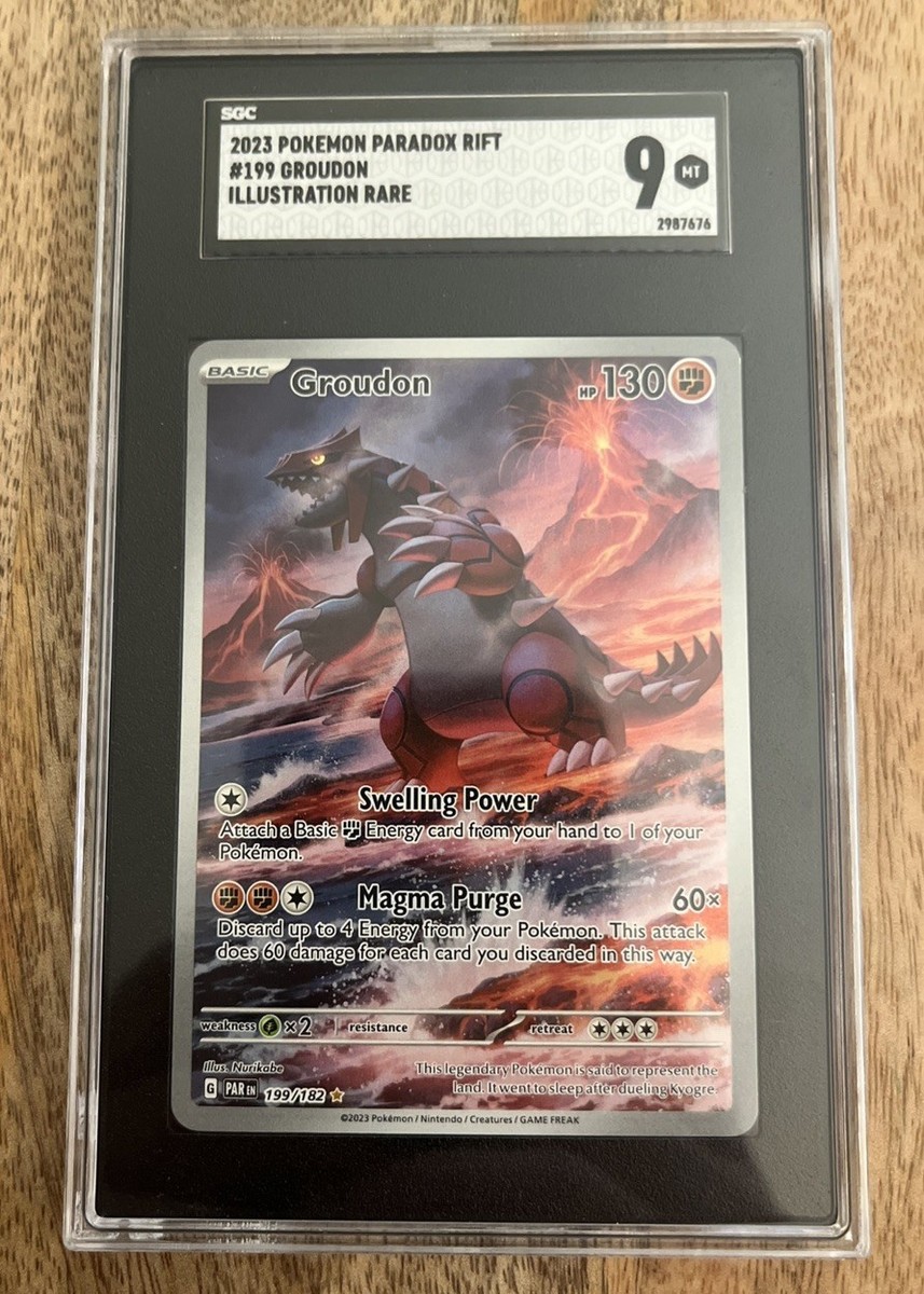 Buy Groudon 199/182 SV04: Paradox Rift Holo online | eBay