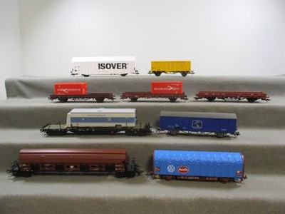 Märklin/Piko/FLM AC/DC H0 Diverse Güterwagen Set 9.-teilig ohne OVP EP50