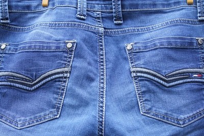 Jeans, vintage, neu, Tommy Hilfiger USA65,Gr. 30/34, blau