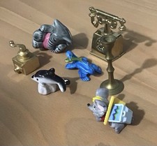 Konvolut „Der Rest vom Setzkasten“ Messing ,Ferrero, Keramik