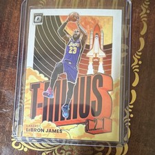 Panini 2021-22 Donruss Optic T-Minus 3, 2, 1 LeBron James #2 Los Angeles Lakers