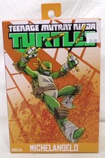 NECA TMNT 2012 Cartoon Michelangelo 2 7  Figure New 2025 Release Ninja Turtles