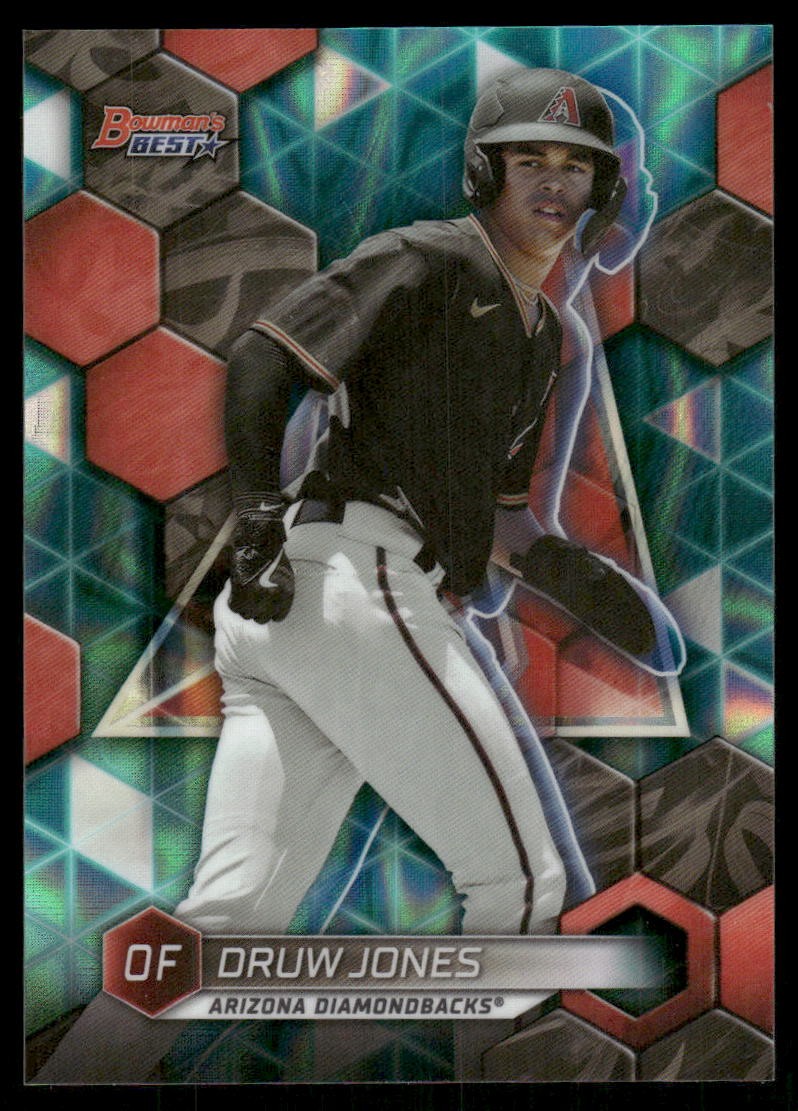2023 Bowman's Best Top Prospects Aqua Lava Refractors #TP8 Druw Jones /199 - BB