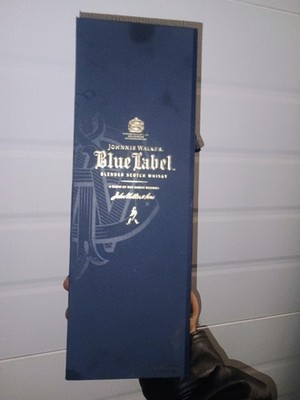 Johnnie Walker Blue Lavel Scotch Whiskey Empty Box