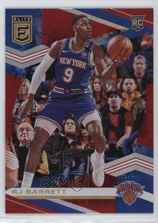 2019-20 Donruss Elite Rookies Red RJ Barrett #128 4l6