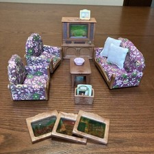 Calico Critters Sylvanian Families Sofa Set Tv