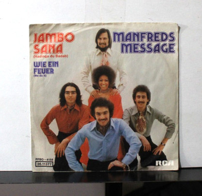 Manfred's Message - Jambo Sana Hadinga Du Badab 7'', Single