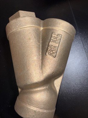 New! Watts 3'' Wye Y Brass Bronze Strainer Valve 400WOG 125WSP