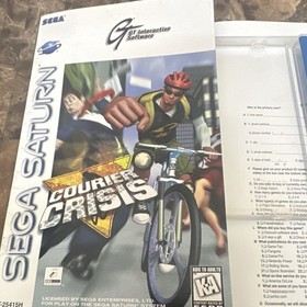 GT Interactive Courier Crisis Sega Saturn Action & Adventure Manual Included
