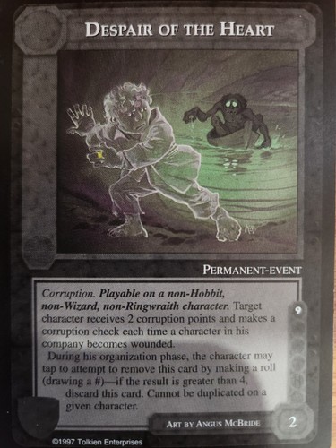 Middle-Earth CCG MECCG The Lidless Eye 2ND TIER Singles *Select Your Card* - Picture 17 of 90