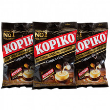 KOPIKO Cappuccino Candy 6.12oz x 3 Packs Hard Coffee Candy US SELLER 