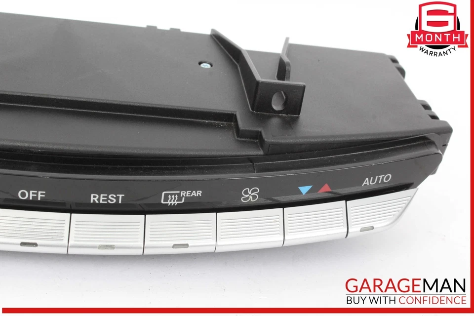 07-14 Interruptor de control de clima híbrido aire acondicionado Mercedes W221 S400 doble zona OEM Foto 3 de 4