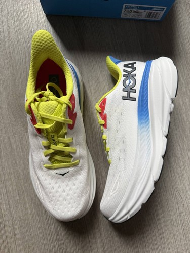 Hoka Clifton 9 Blanc De Blanc Virtual Blue UK7 - Picture 2 of 6
